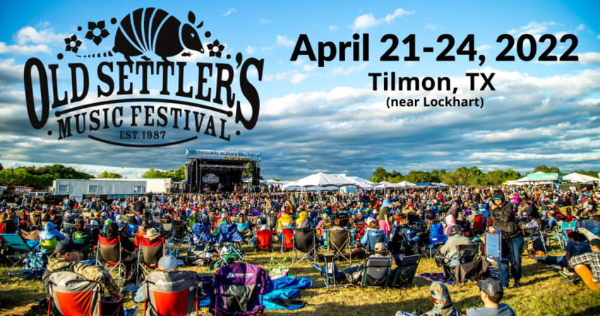 Old Settlers Festival 2022 Lineup