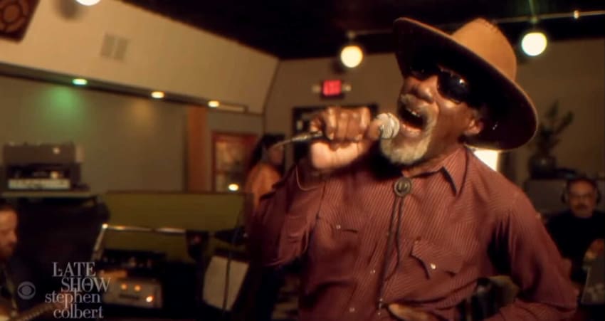 Robert Finley Dan Auerbach Make Me Feel Alright Colbert