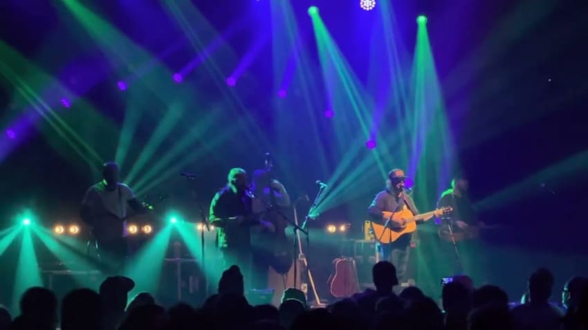 Reflections on the Pond - Greensky Bluegrass 01-27-22 Portland Maine @ State Theater