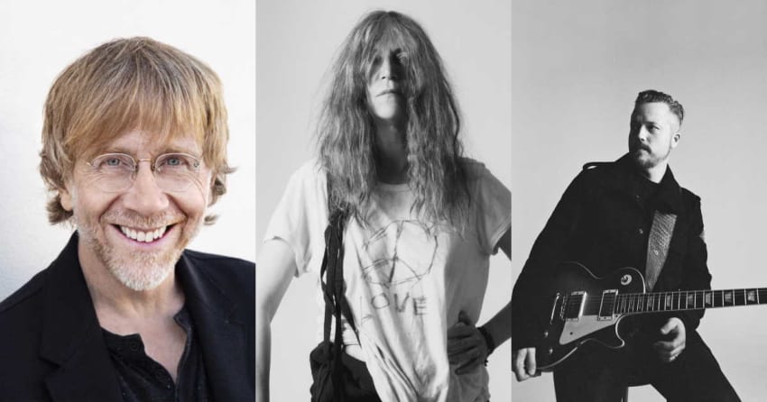 Trey Anastasio Patti Smith Jason Isbell Tibet House Benefit Livestream 2022