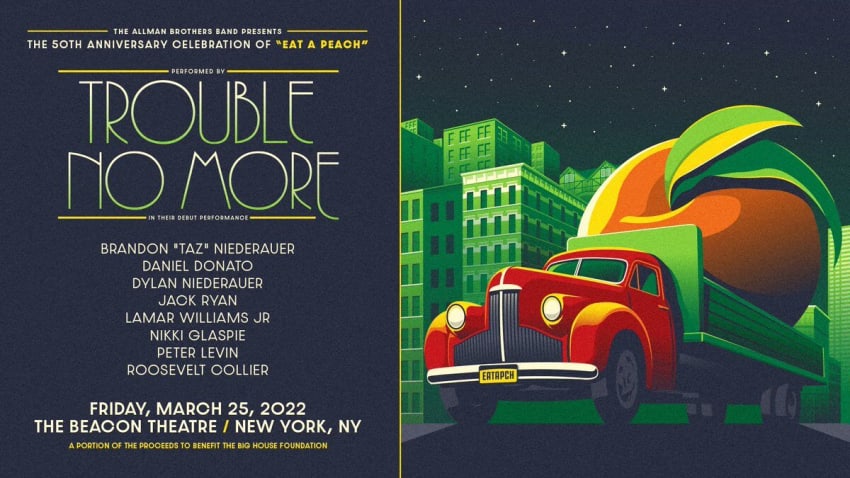 The Allman Brothers Band presents The 50th Anniversary Celebration of 'Eat A Peach'
