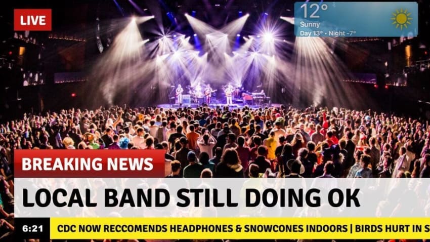 Umphrey’s McGee Plays ‘Local Band Does OK’ Album In Syracuse