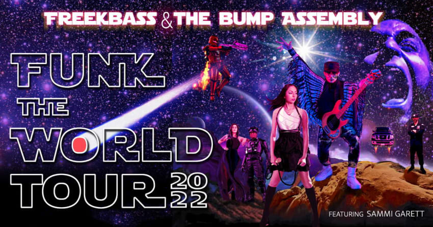 Freekbass Funk The World Tour 2022 Logo