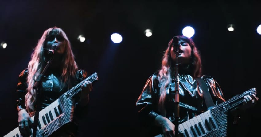 Lucius White Lies live
