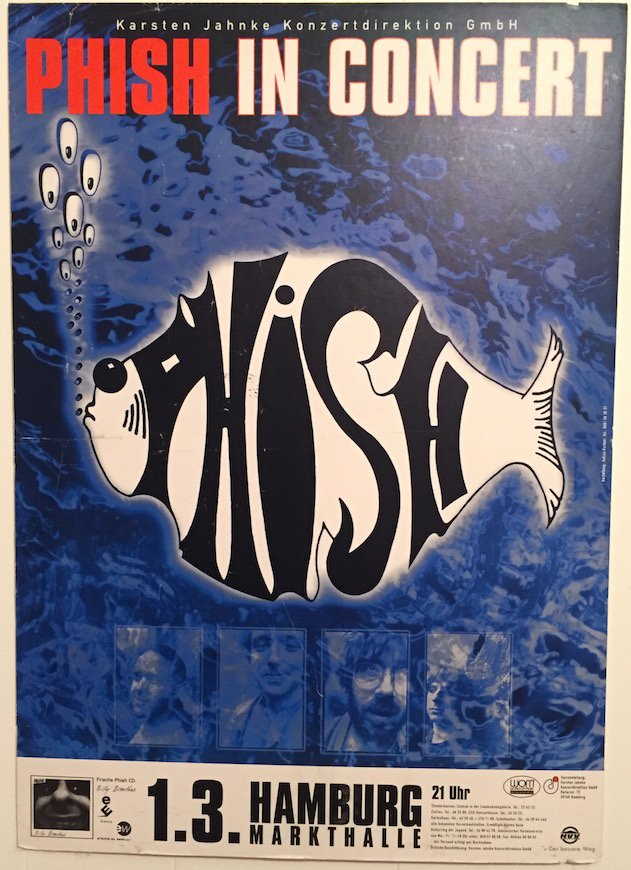 Phish Hamburg 1997 Poster