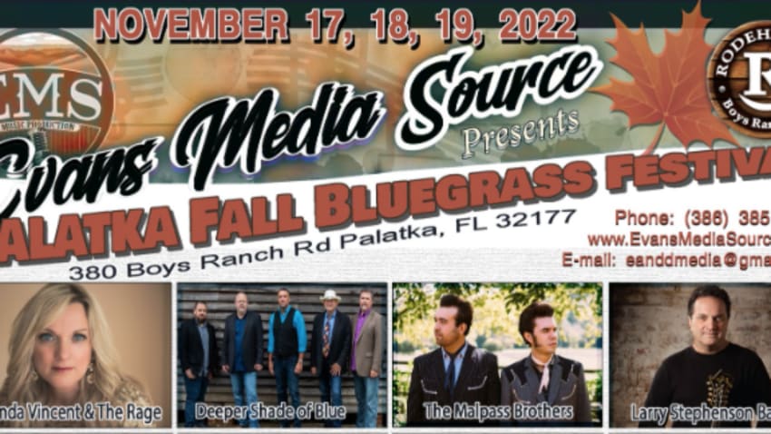 Fall Palatka Bluegrass Festival