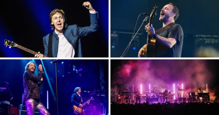 Tickets McCartney DMB War Drugs Crowes