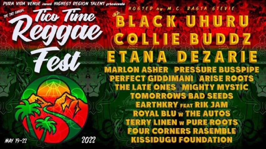 Tico Time Reggae Festival