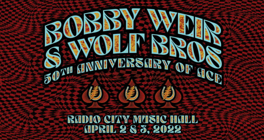 Bob Weir Radio City Music Hall New York City Ace 50th Anniversary