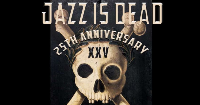 Jazz Is Dead 25th Anniversary Logo