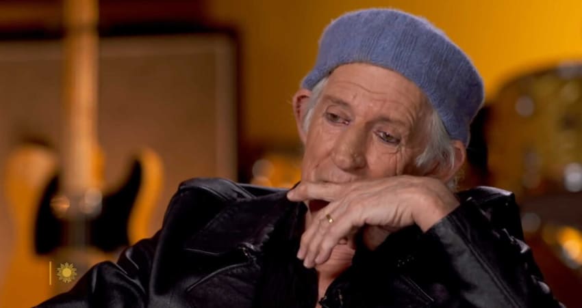 Keith Richards CBS Sunday Morning