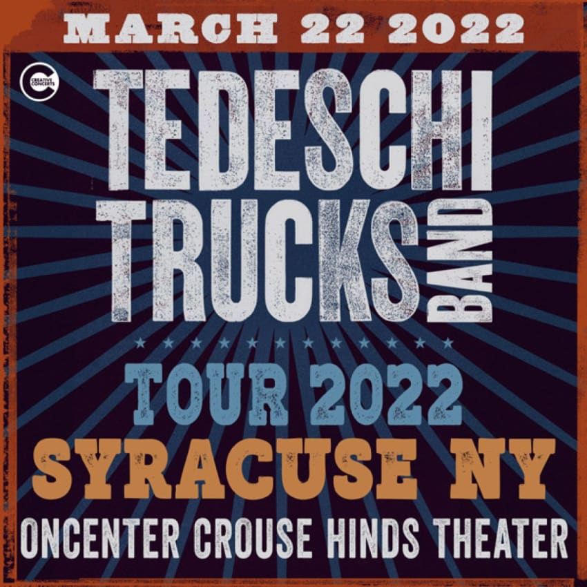 Tedeschi Trucks Band Syracuse Setlist Crouse Hinds Theater Mar 22, 2022