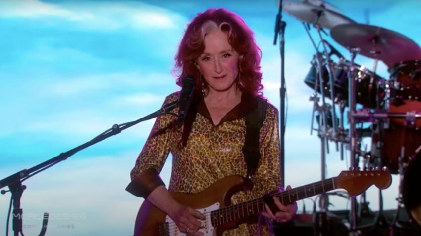 Watch Bonnie Raitt Perform ‘Made Up Mind’ On ‘Kimmel’