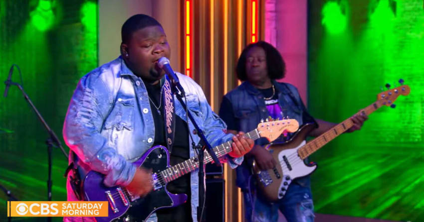 Christone Kingfish Ingram CBS Mornings