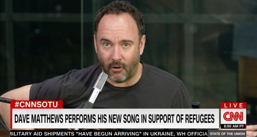 Dave Matthews Something To Tell My Baby CNN State Of The Union