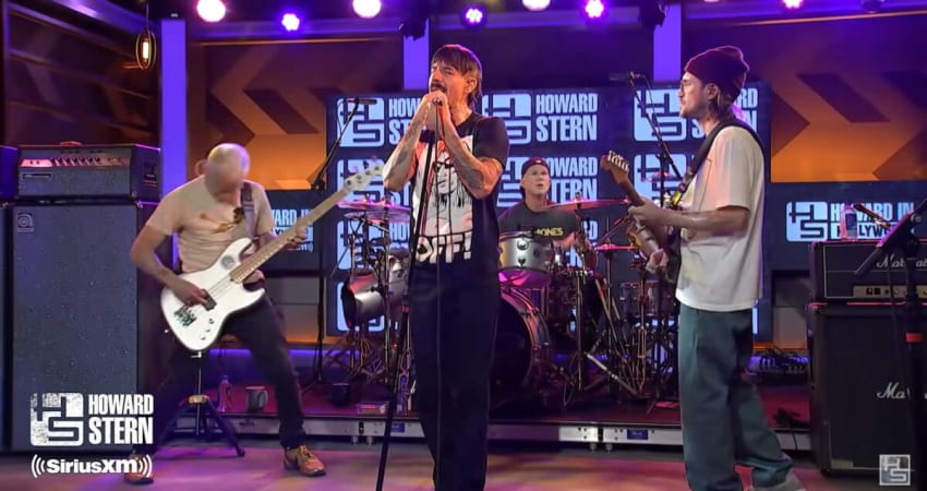 Red Hot Chili Peppers Howard Stern