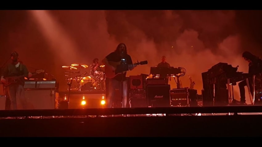 The war on drugs - Pagan place ( waterboys cover) - live at 3arena, Dublin