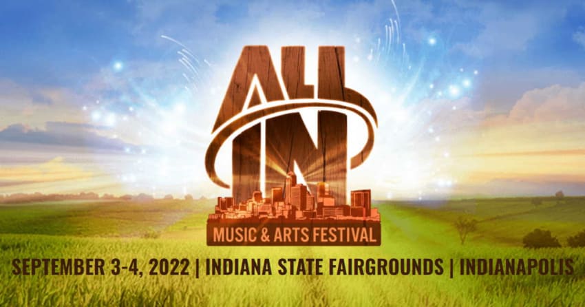 All In Music Arts Festival 2022 Logo