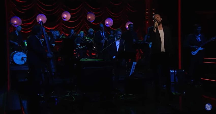Father John Misty Kiss Me I Loved You Fallon