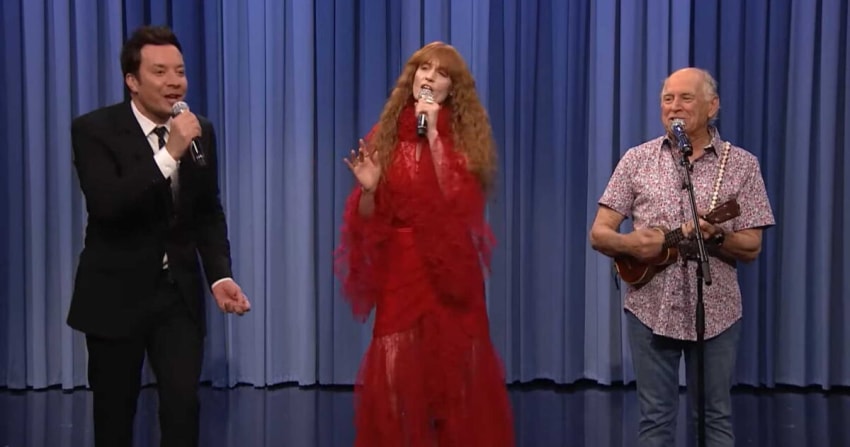 Florence Welch Jimmy Buffett Margaritaville Fallon