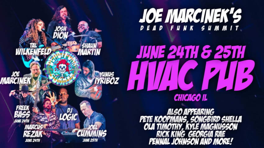 Joe Marcinek Confirms Dead Funk Summit June 2022 Concerts In Chicago