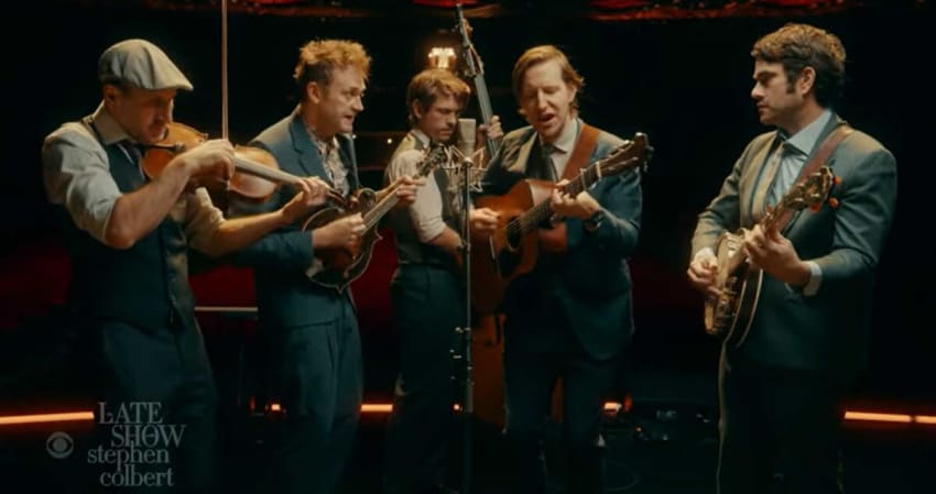 Punch Brothers Any Old Time Colbert Video