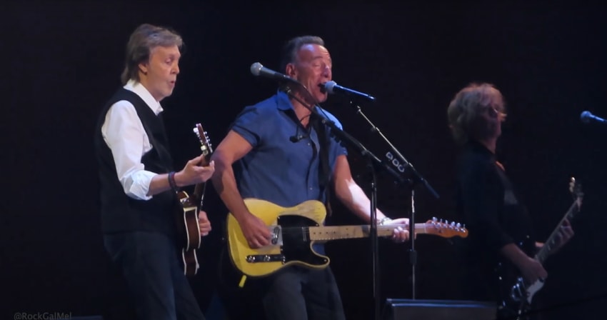 Bruce Springsteen Paul McCartney