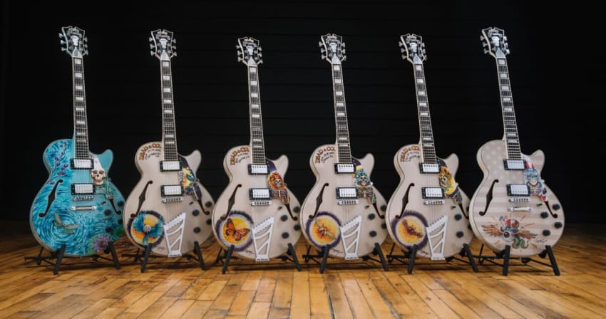 Dead & Company D'Angelico guitars 2022