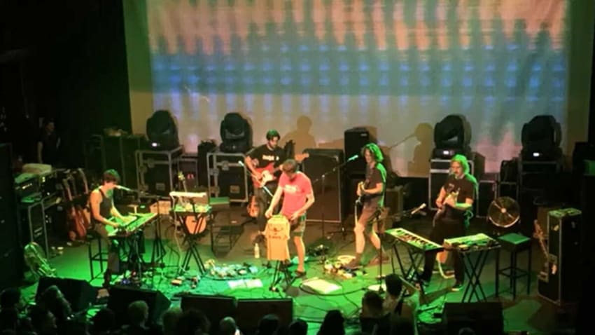 King Gizzard & The Lizard Wizard Perform Without Michael Cavanagh In Greece
