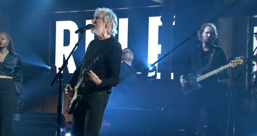 Roger Waters The Wall Medley Colbert