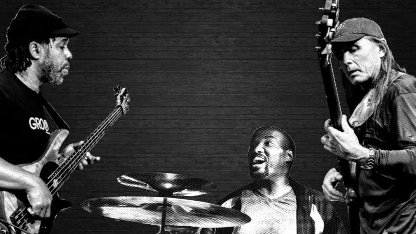 Victor Wooten, Steve Bailey and Derico Watson