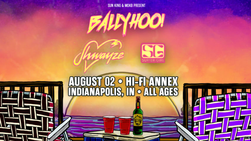 Ballyhoo! and Shwayze at HI-FI Annex