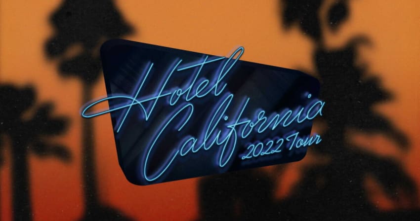 Eagles Hotel California Tour 2022 Logo