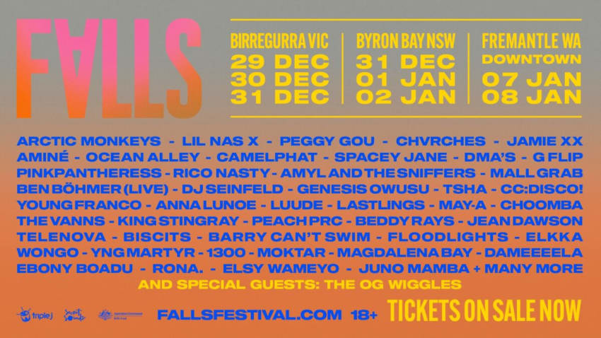 Falls Festival Byron Bay