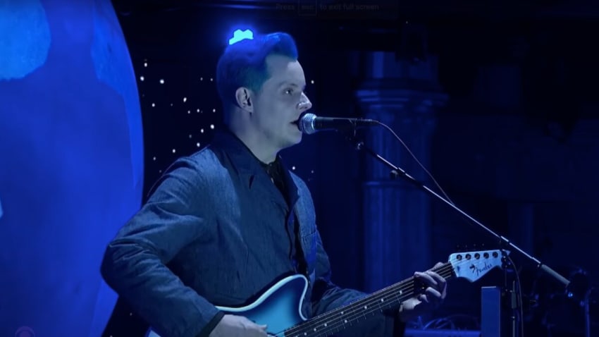 Jack White Appears On ‘Colbert’