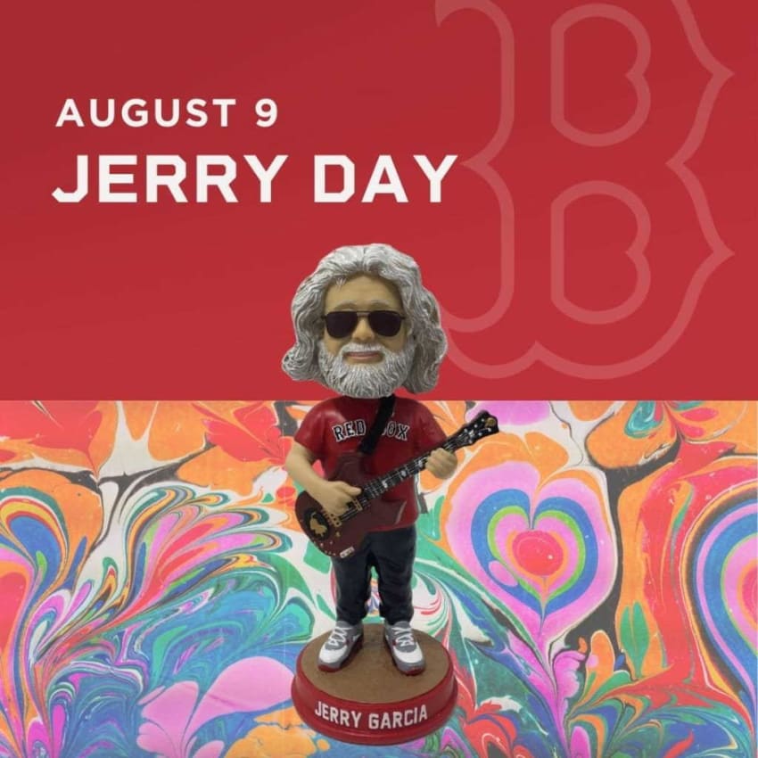Jerry Garcia Red Sox Bobblehead