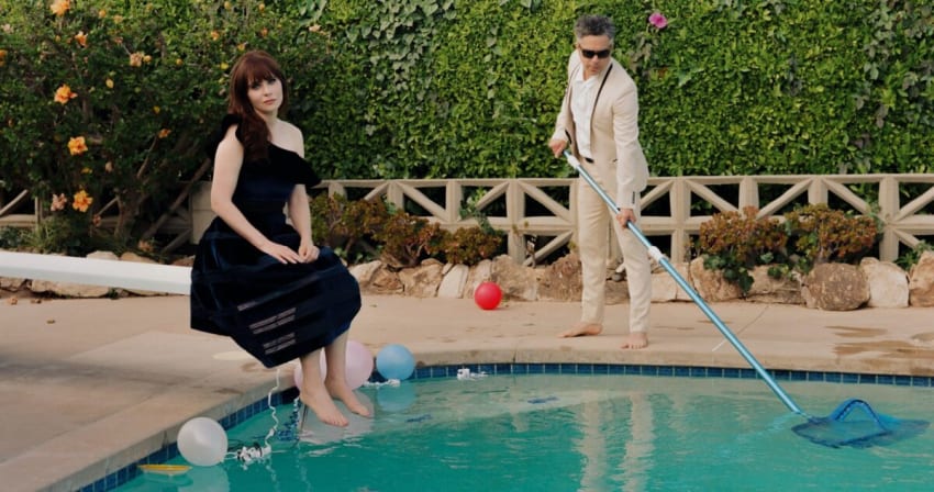 She & Him press July 2022