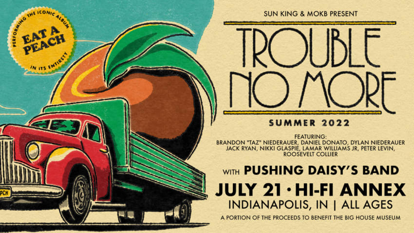 Trouble No More performing "Eat A Peach" at HI-FI Annex