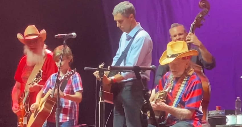 Willie Nelson Beto ORourke 4th Of July Picnic Austin