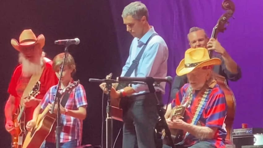 See Beto O’Rourke Guest With Willie Nelson At The 4th Of July Picnic