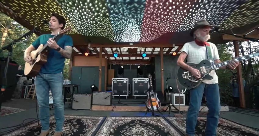 Bob Weir John Mayer Rise For The River Setlist Video