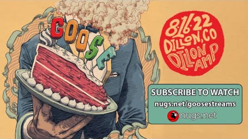 Goose Live at Dillon Amphitheater 8/16/2022