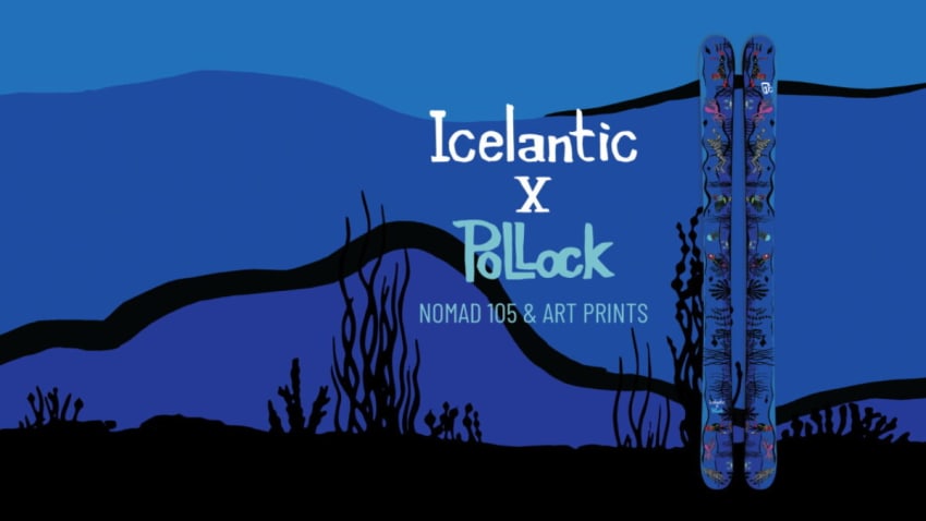 Icelantic Skis Announce Jim Pollock-Designed Limited Edition Ski
