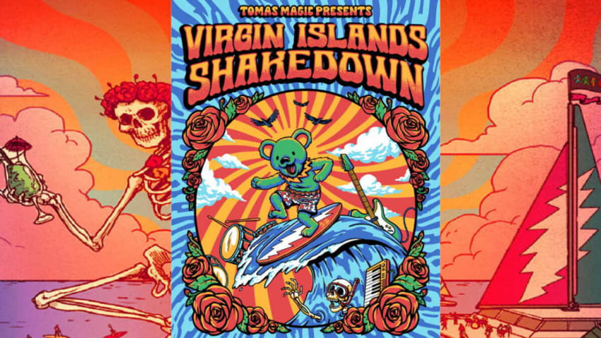 Virgin Islands Shakedown 2022 Lineup Features Members Of moe., The String Cheese Incident & More