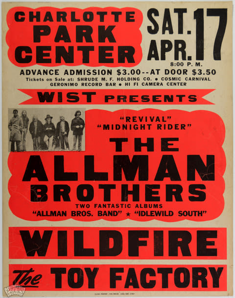 Allmans Globe '71