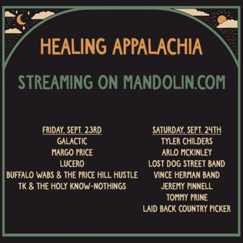 Mandolin Livestreams Fleet Foxes, Healing Appalachia, Band Of Heathens & More