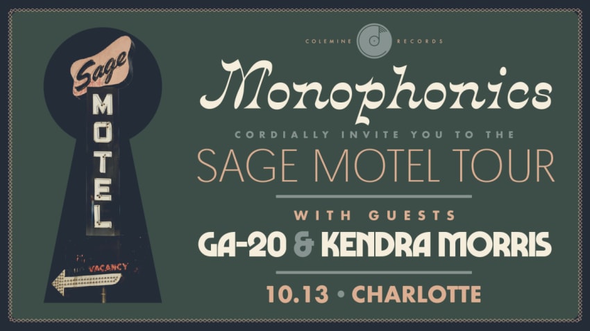THE SAGE MOTEL TOUR featuring Monophonics