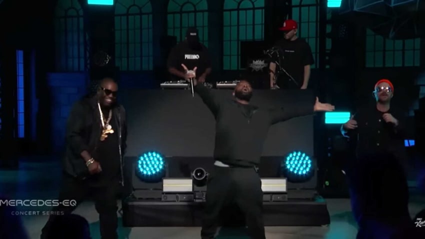 Run The Jewels Perform ‘Ooh La La’ With Greg Nice & DJ Premier On ‘Kimmel’