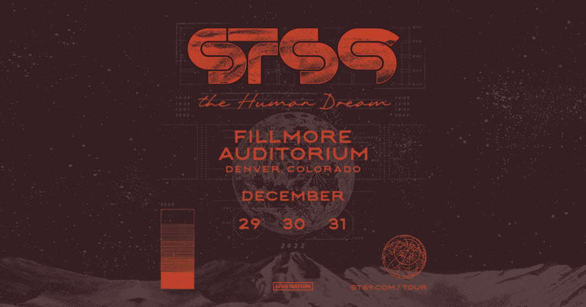 STS9 Tour Dates New Years Eve 2022 Denver