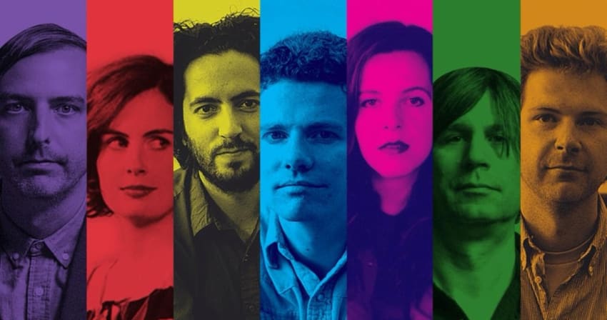 The NEw Pornographers press September 2022